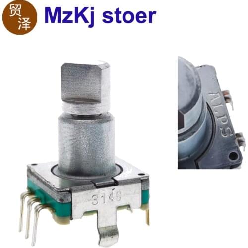 10PCS ALPS HOT NEW Encoder Push On Switch EC11 13.5MM Positioning number 30 Pulse number 15