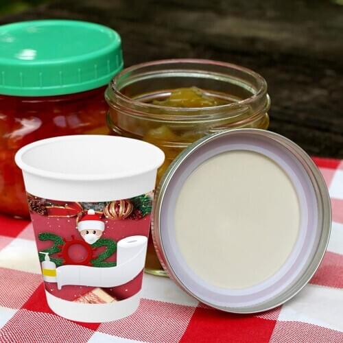 10pc Christmas Disposable Paper Cups Kids Birthday Party Juice Cup Wedding Picnic Tableware Supply DIY Decoration