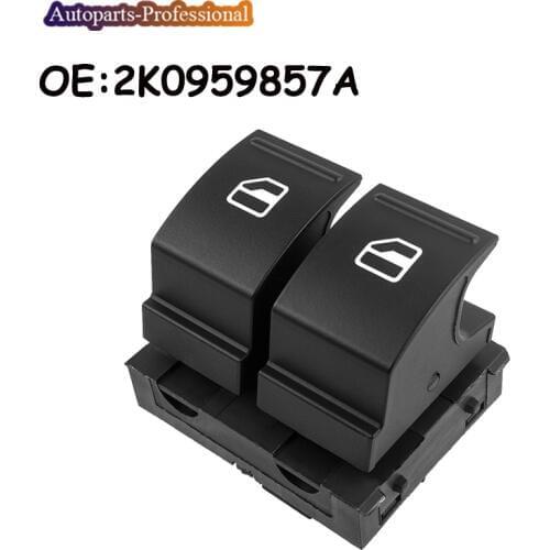 2K0959857A For Volkswagen Passat B6 Golf MK5 EOS CADDY Electric Power Window Switch Passenger Side Master Control Switch Car