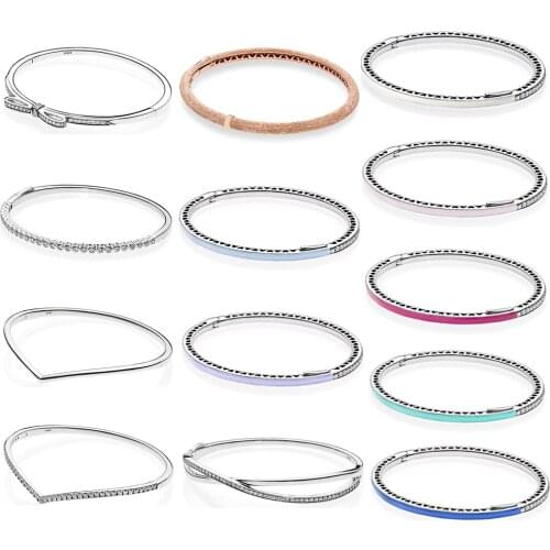 8 PDB SL high quality 925 sterling silver series fashion charm DIY bracelet suitable for bead charm female bracelet jewelry gift