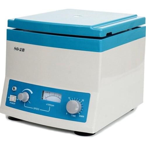 80-2B Tabletop Laboratory PRP Centrifuge Machine Low Speed Centrifuga for Medical Use with 12 x 20ml Rotor