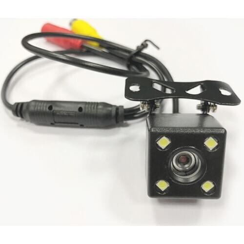 Car 170 degree Reversing Rear View Camera Backup Parking 4 LED Night Vision Waterproof