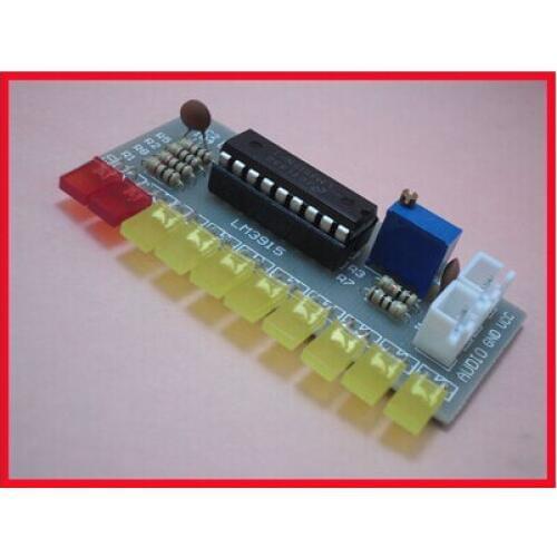 Free Shipping! 3pc Fun 10 segment LM3915 audio level indicator sensor