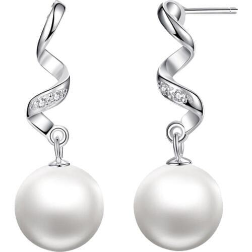 ECHIDNA Women's Silver Earrings