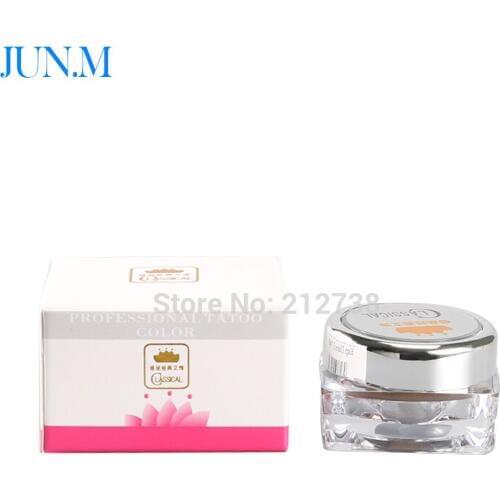 Classical Permanent Makeup Paste Eyebrow Pigment Brown, Dark Coffee,Black Coffee, Green Coffee, Brown Coffee &Yellow Color