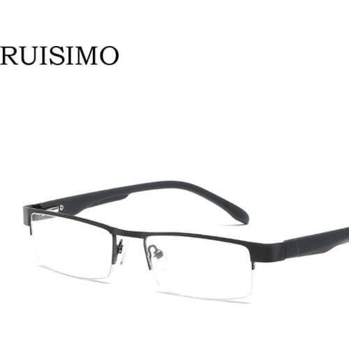 Metal Half Frame Reading Glasses Presbyopia Spectacles women men Fatigue Gafas +1.0 +1.5 +2.0 +2.5 +3.0 +3.5 +4.0 reader