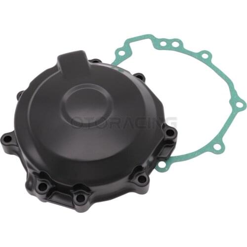 Motorcycle Left Stator Engine Crankcase Cover w/Gasket For Kawasaki Ninja ZX636 ZX6R ZX-6R 2007 2008
