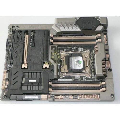 Asus SABERTOOTH X99 Desktop Motherboard LGA 2011-V3 DDR4 USB2.0 USB 3.0 USB3.1 64GB Original motherboards free shipping