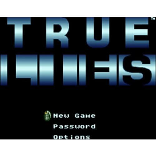 True Lies 16 bit Big Gray Game Card For NTSC Game Player Drop Shipping