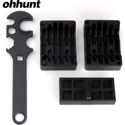 Weapon Gunsmith Armorers 5.56/.223 AR15 M4 M16 Rifle Tool Kit Stock Combo Wrench Lower Upper Vise Block Wrench