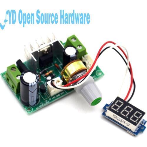 Power surge plates Buck adjustable DC power supply module LM317 buck converter board