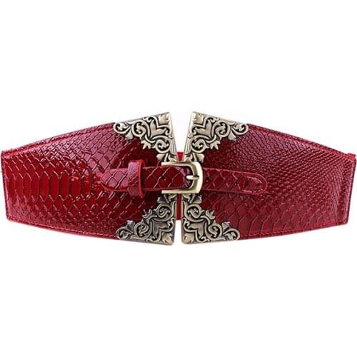 Fashion Crocodile Pattern Decorative Ladies Belt Classic Wild Minimalist Belt Straps Waistband For Apparel Accessories