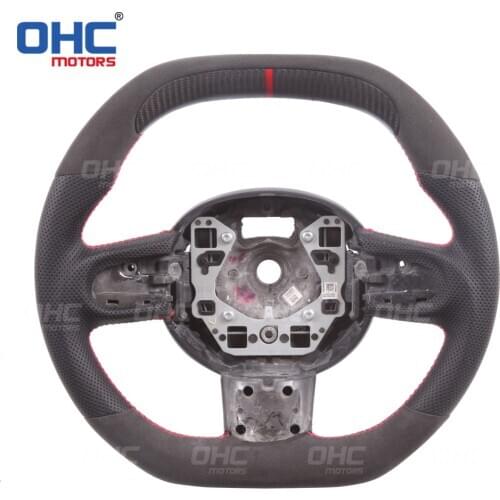 Real Carbon Fiber steering wheel for Mini R50 R52 R53 R55 R56 R57 R58 JC-W