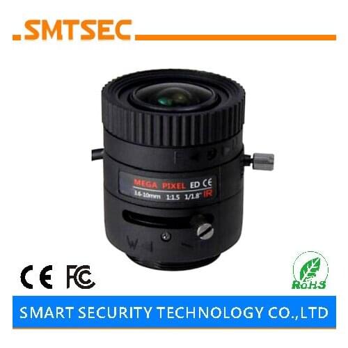 SMTSEC SL-3610A6MP 1/1.8" 6.0MP 3.6-10mm F1.5 DC AUTO IRIS CS Mount CCTV HD IP Camera Lens For CCTV Security Camera