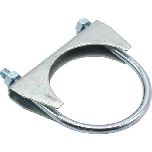 High quanlity anti rust and high temperture resistance Stainless Steel 304 Saddle U-Bolt Exhaust Muffler Clamp U bolt clamps
