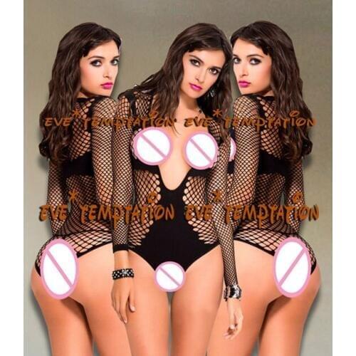 Women hot sexy lingerie costumes Mesh underwear product lingerie porn babydoll dress Babydolls Nightwear Chemises intimat A225