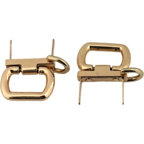 1pcs Fashion Metal Hang Buckle Bag Decoration Clasp for DIY Handbag Bag Purse Luggage Hardware Closure Bag Parts Accessories