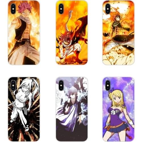 Accessories Phone Cases Covers For Xiaomi Redmi Note 3 4 5 6 7 8 Pro Mi Max Mix 2 3 2S Pocophone F1 Fairy Tail