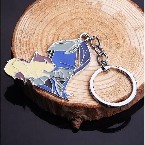 RJ Dark Soul 3 Keychain For Women Men Fire Keeper Solaire and Onion Knight Pachi Figure Pendant Keyring Car Jewelry Accessories