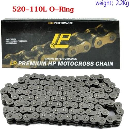 Motorcycle 520-110 Link High Quality Chain For Honda Suzuki Ducati Yamaha Kawasaki BMW Dirt Scooter Street Racking ATV bike All