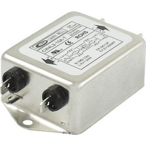 CW4L2-10A-T AC Power Single Phase Noise Line Filter
