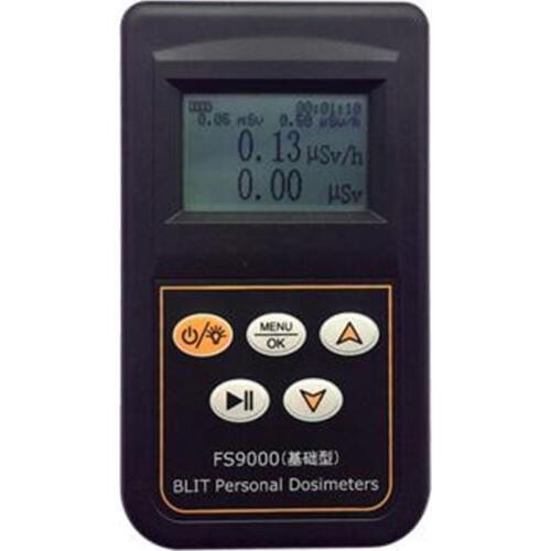 Bellite Nuclear Radiation Detector FS9000 Measuring Radioactive Alarm Dose Marble Test