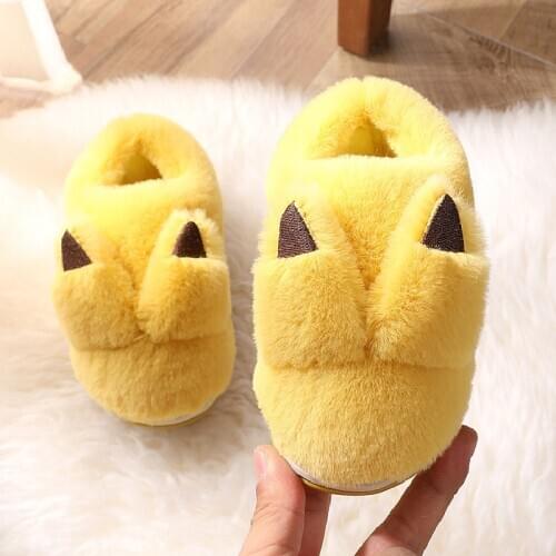 Kids Slippers For Boys Girls New Winter Kids Home Shoes Baby Toddler Soft Indoor Slippers Children Cartoon Footwear Shoes