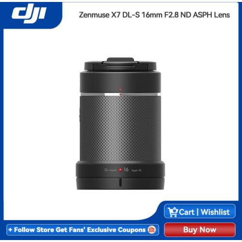 DJI Zenmuse X7 DL-S 16mm F2.8 ND ASPH Lens for Zenmuse X7 original brand new