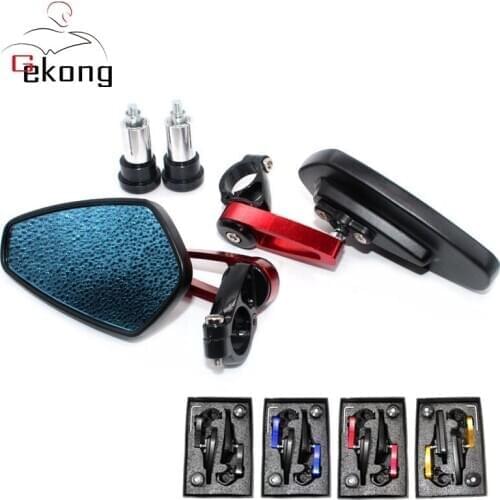 For Ducati Monster 1098 848 696 999 749 821 796 1200 620 797 1100 Motorcycle 22mm 7/8"Handle Bar Grips End Rearview Side Mirrors