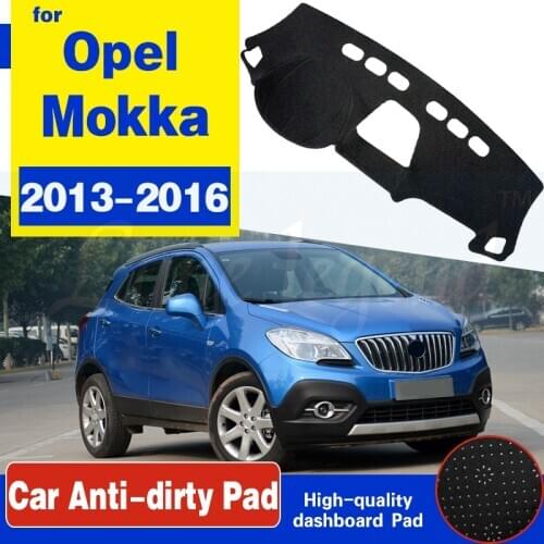 For Opel Mokka 2013 2014 2015 2016 Anti-Slip Mat Dashboard Cover Pad Sunshade Dashmat Protect Carpet Car Accessories