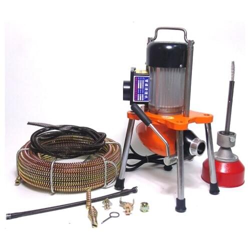 Pipe dredging machine electric sewer special tool high power toilet kitchen blockage small dredging machine
