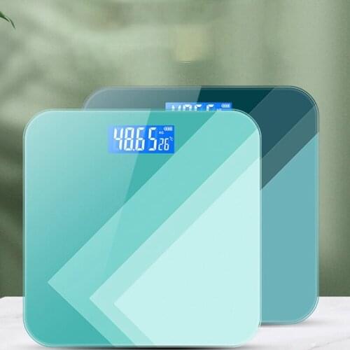 28cm Intelligent Electronic Scale Household Body Scale LED HD Display USB Charging Scale Health Scale