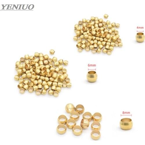 10pc Brass Double taper ferrule 4 6 8 10mm OD Compression Sleeve seal ring fittings Tube centralized lubrication system
