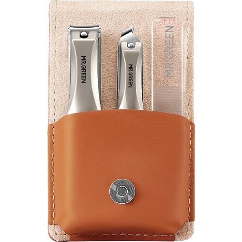 MR.GREEN Manicure Set Surgical Grade Scissors Stainless Tool Pedicure Set Home Portable Travel Kit Nail Scissor Nail Clippers