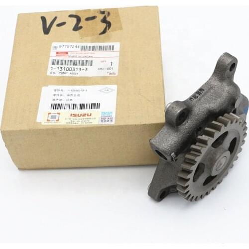 Genuine Japan 4HK1 Oil Pump for ZX200-3 1-13100313-0 1-13100313-1 1-13100313-2 1-13100313-3 1131003133