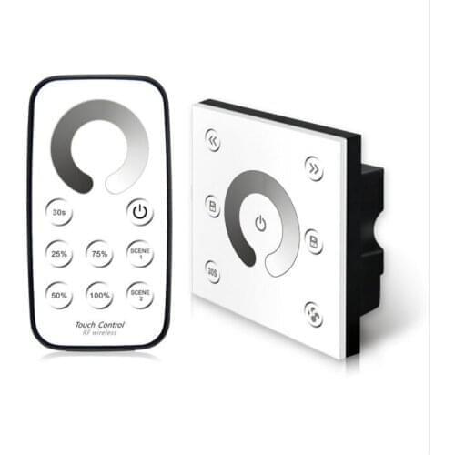 P1 wall panel dimmer T1 RF remote control mini touch sensor dimmer switch