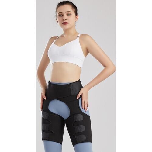 Neoprene Sweat Slim Thigh Trimmer Waist Trainer Leg Shapers Slender Slimming Belt Shapewear Muscles Band Weight Loss Body Shaper