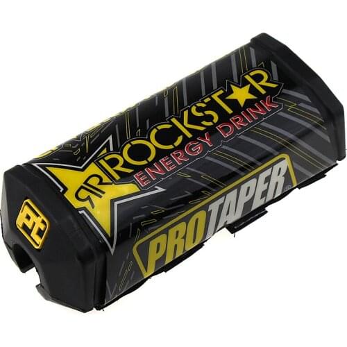 Pro Taper 20CM Square Handlebar Bar Pad Fat Bar Pad Chest Cross Bar Fit 1-1/8 Handle Bar Motorcycle Dirt Bike Pit Bike