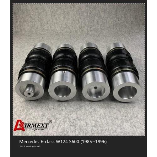 For Mercedes E-class W124 S600(1985~1996)/ front+Rear air suspension airspring rubber shock absorber/pneumatic/air suspension