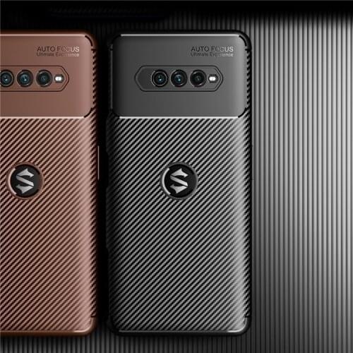 Silicone Bumper For Black Shark 4 Pro Case For Black Shark 4 Pro Cover Shockproof Protective Phone Cover For Black Shark 4 Pro