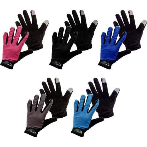 Cycling Long Winter Warm Touchscreen Gloves with Silicone Fingers