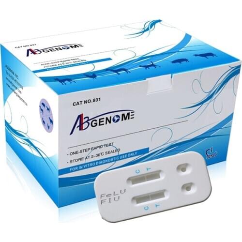 Wondcon Veterinary Feline Combined Rapid Test Kit FIV Ab FeLV Ag Test