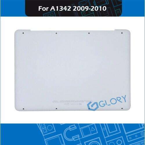 10pcs/Lot A1342 White Lower Bottom Case Cover For MacBook 13" A1342 Unibody 2009 2010 Year MC207 MC516