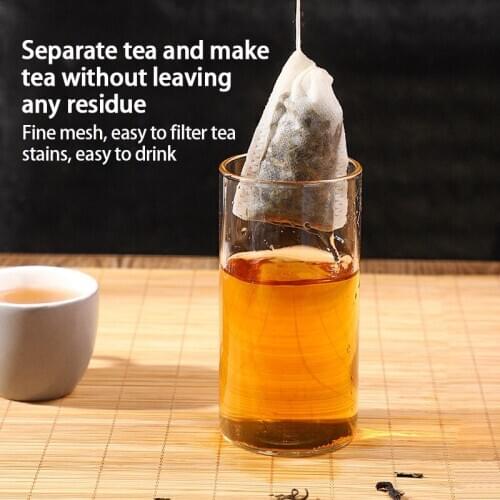 100Pcs Tea Bags, Tea Bags, Disposable Tea Bags, Filter Bags, Tea Bags, Spices, Brine Bags
