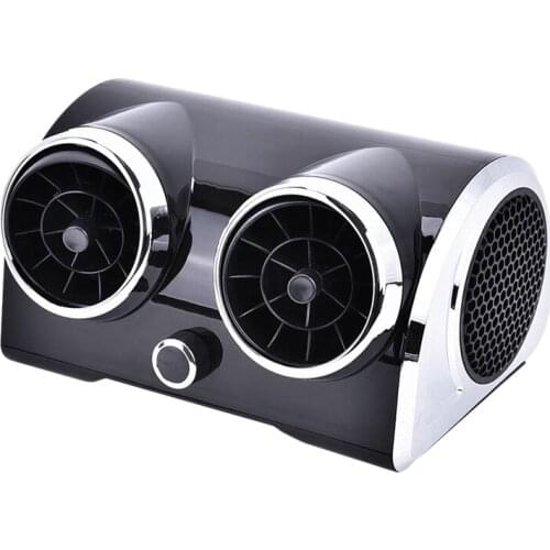 12V New Car Bladeless Electric Car Cooling Fan Motor Cooling Portable Desktop Cooler For Vehicle Truck Rv Suv Boat Accessory