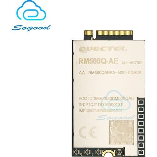 5G RM500Q-AE sub-6GHz module LTE Cat16 USB3.1 GNSS MIMO Compatible with Quectel’s LTE-A Cat6 EM06 Cat12 EM12-G Cat16 EM160R-GL
