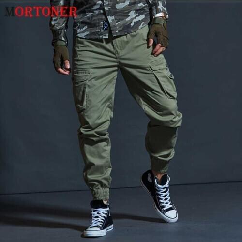 Army Green Mens Cargo Pants Hip Hop Military Camo Combat Jogging Work Pants Men Outdoor Hiking Trekking Casual Trousers Male 38