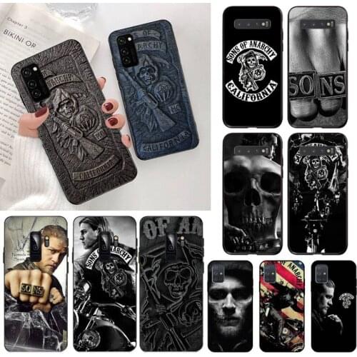 TV Sons Of Anarchy Phone Case for Samsung Galaxy S20 FE plus Ultra S6 S7 edge S8 S9 plus S10 5G lite 2020