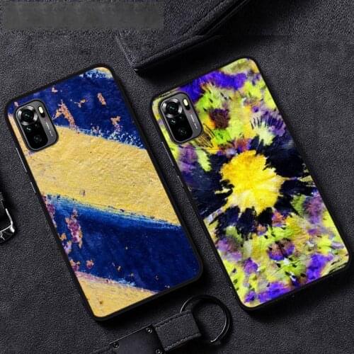 TIE DYE Art Design Phone Case For Xiaomi redmi mi note 9 9a 8 8a 10 9 9s 8 8t 7 9t 10 pro max mobile bags coque cover