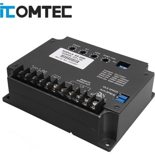 2018 EG2000 Electronic Engine Speed Governor Controller Board Panel Free Shipping with Track Number 12002867